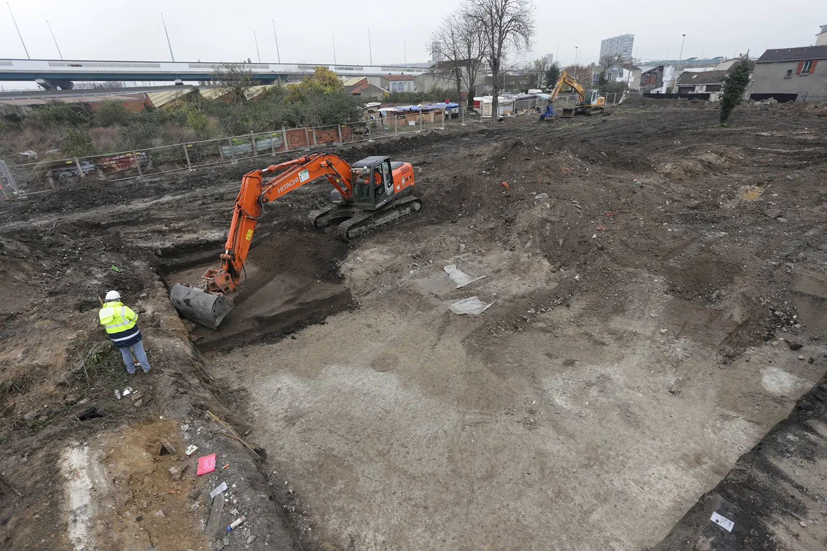 Rues Saint-Denis, du Port, du Chemin Vert, Aubervilliers (93)