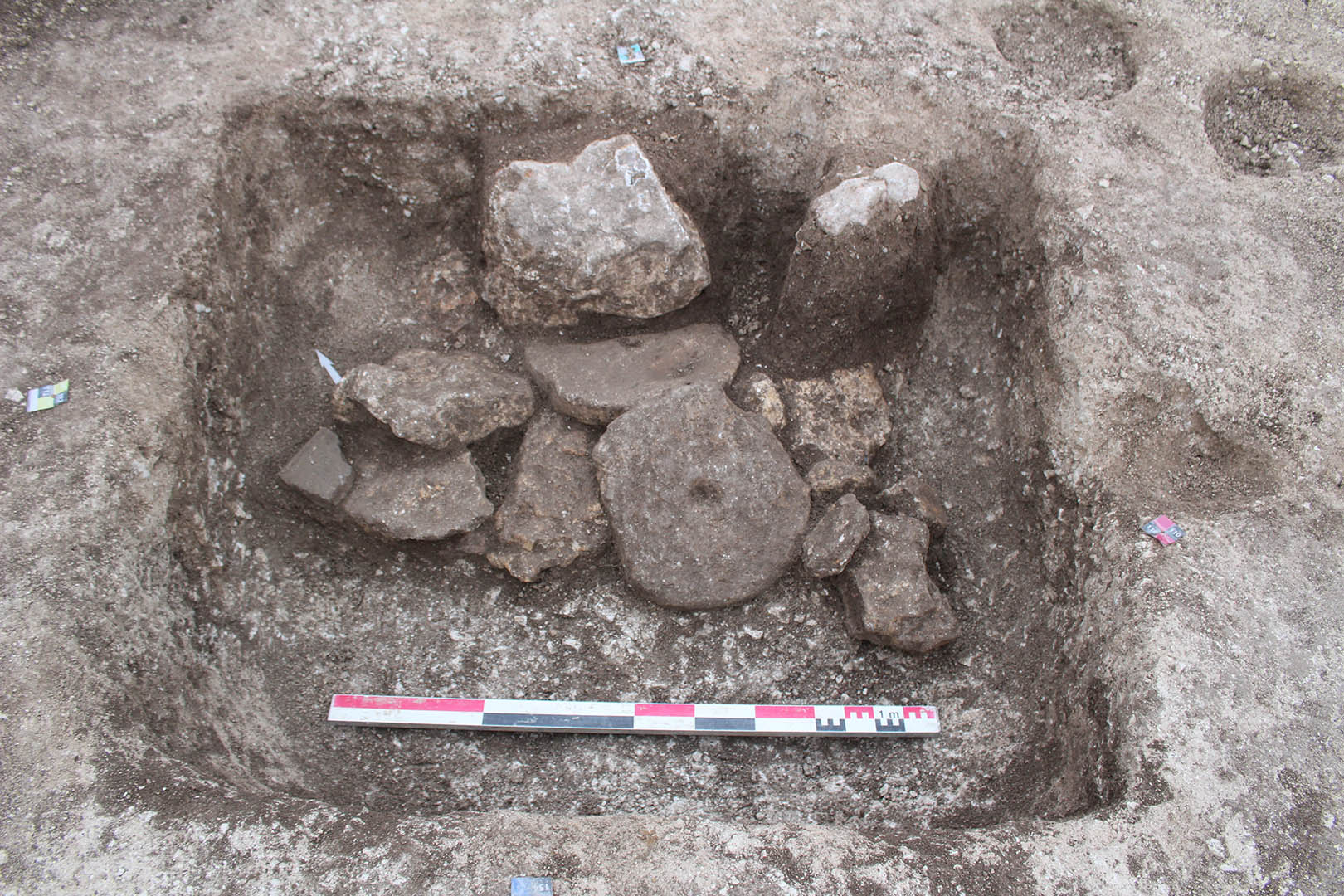 Figure 3 - Vue zénithale de la structure de stockage 82